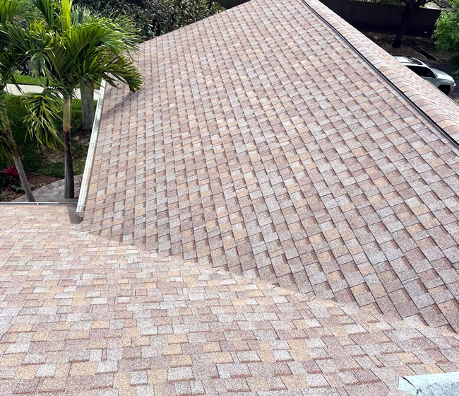Residential Roof Soft Washing Services Florida